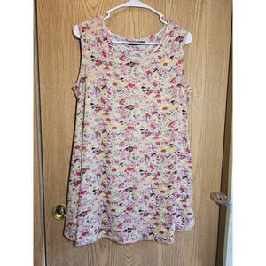 Veranee XL long tank. Armpit to armpit 21". Shoulder to hem 31"